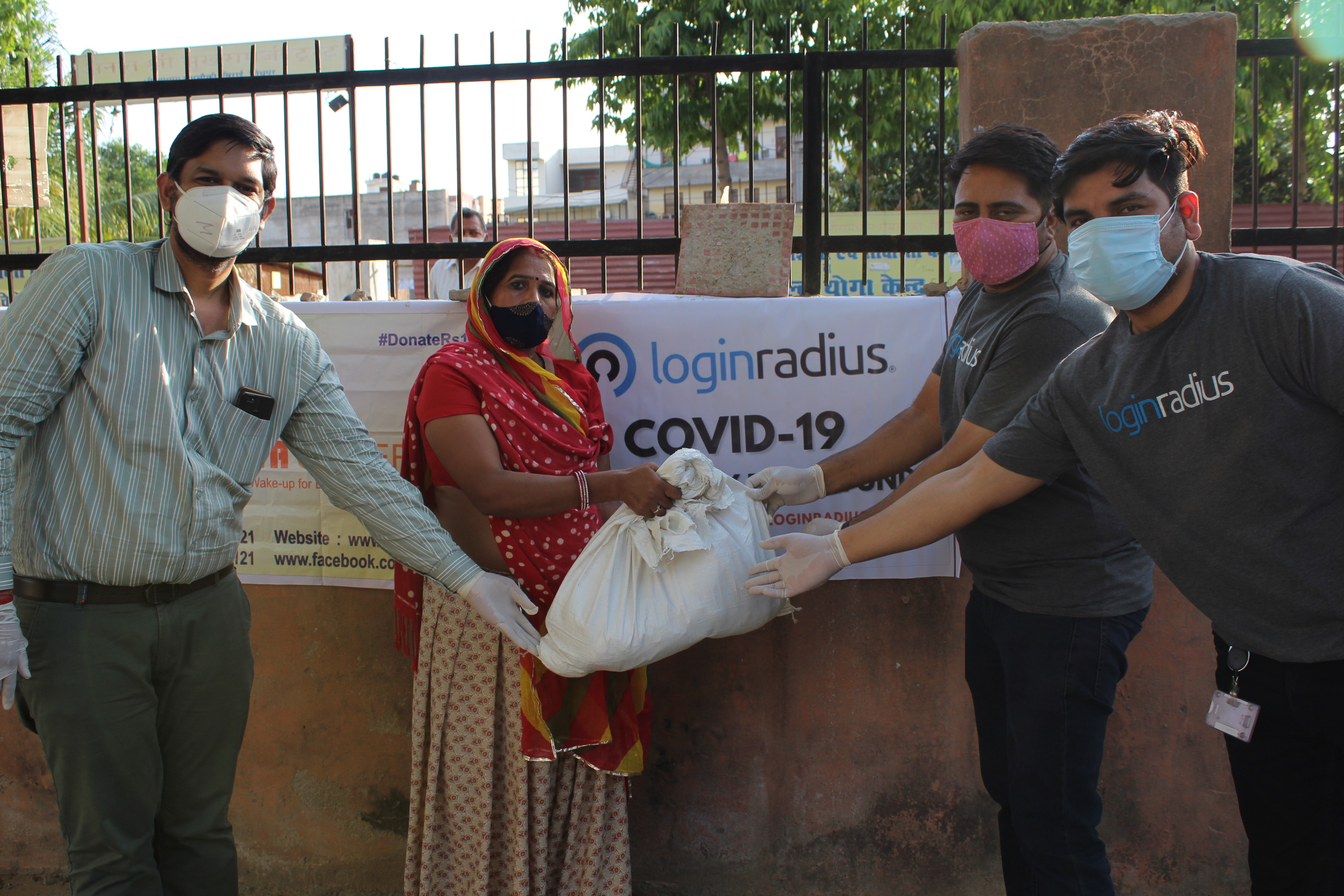 Ration Distribution Drive